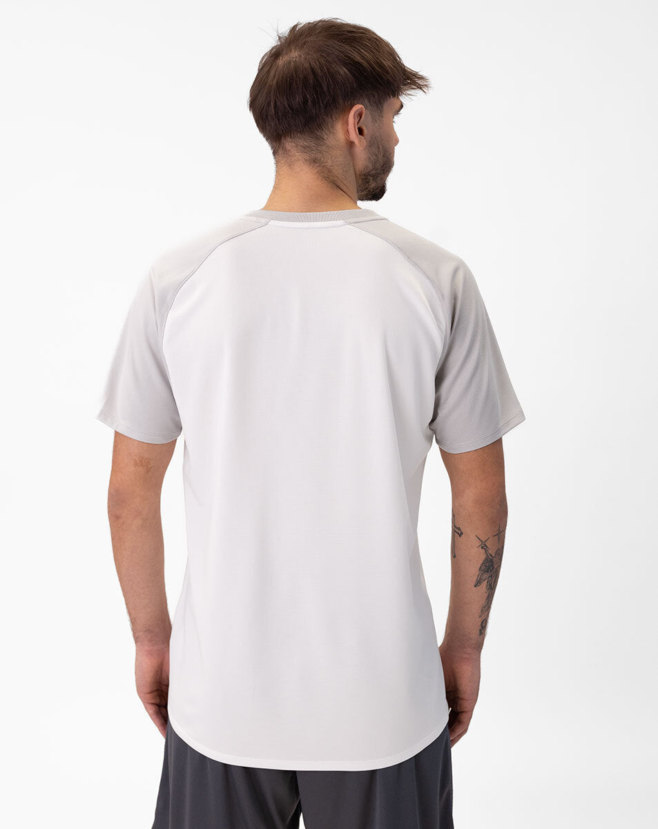 JAKO T-Shirt Iconic 6124 weiß/soft grey/anthra light