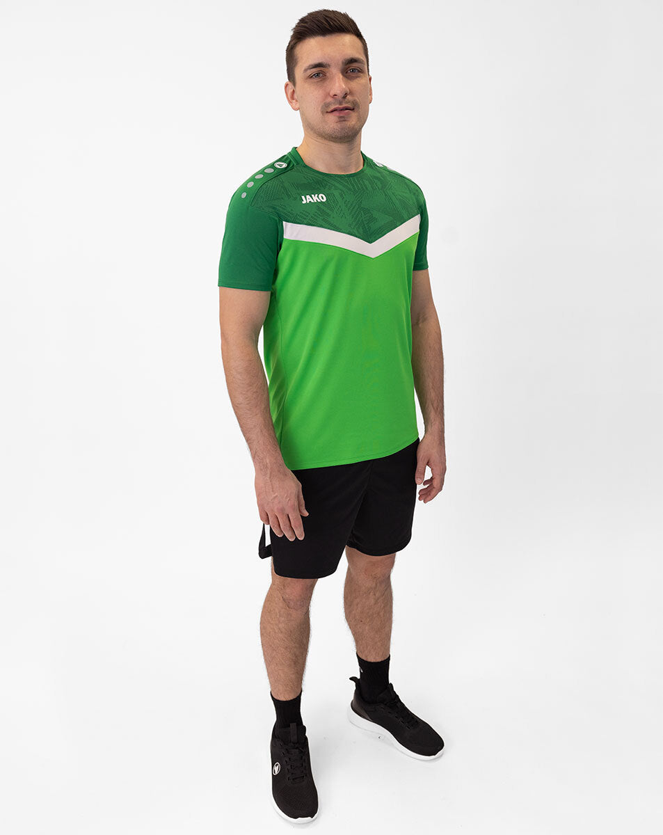 JAKO T-Shirt Iconic 6124 soft green/sportgrün