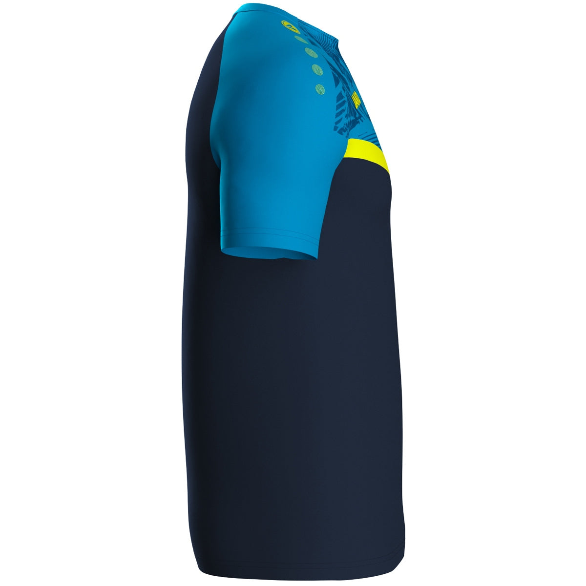 JAKO T-Shirt Iconic 6124 marine/JAKO blau/neongelb