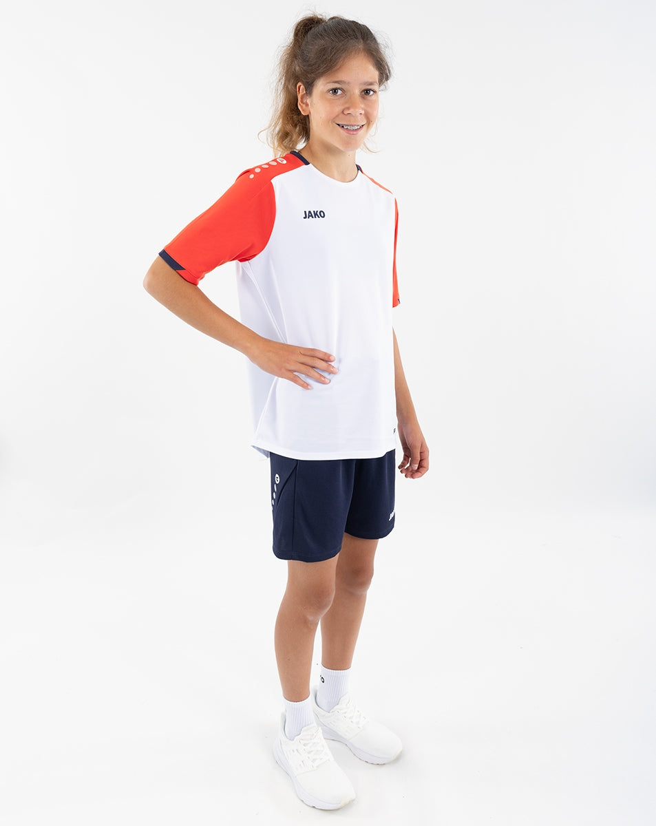 JAKO T-Shirt Dynamic weiß/coral/marine