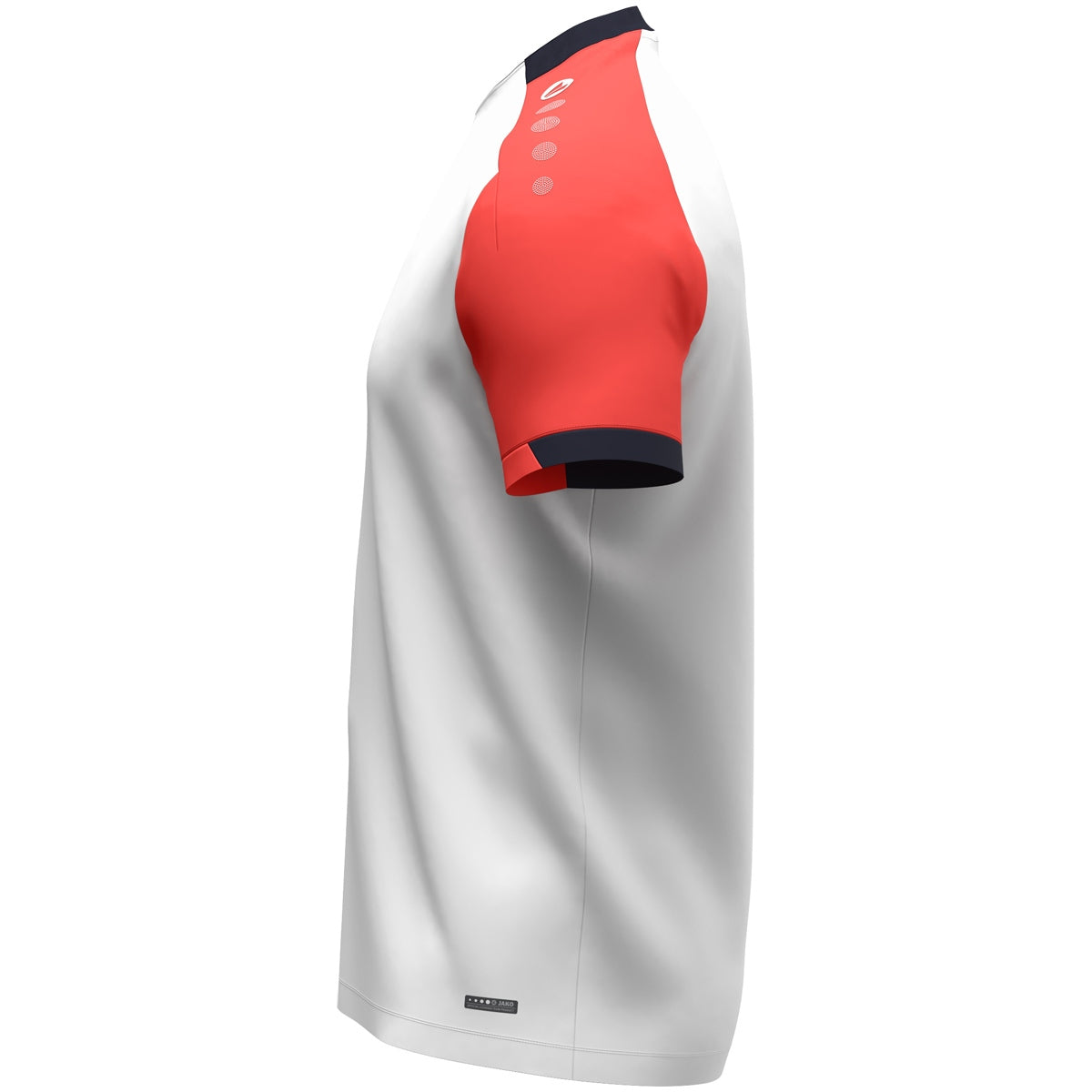 JAKO T-Shirt Dynamic weiß/coral/marine