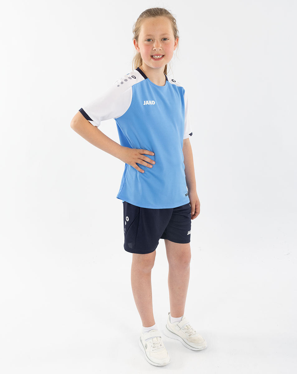 JAKO T-Shirt Dynamic skyblue/weiß/marine
