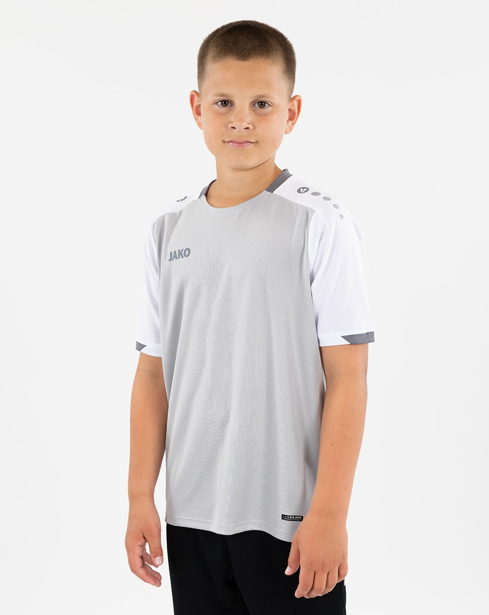 JAKO T-Shirt Dynamic hellgrau/weiß/grau