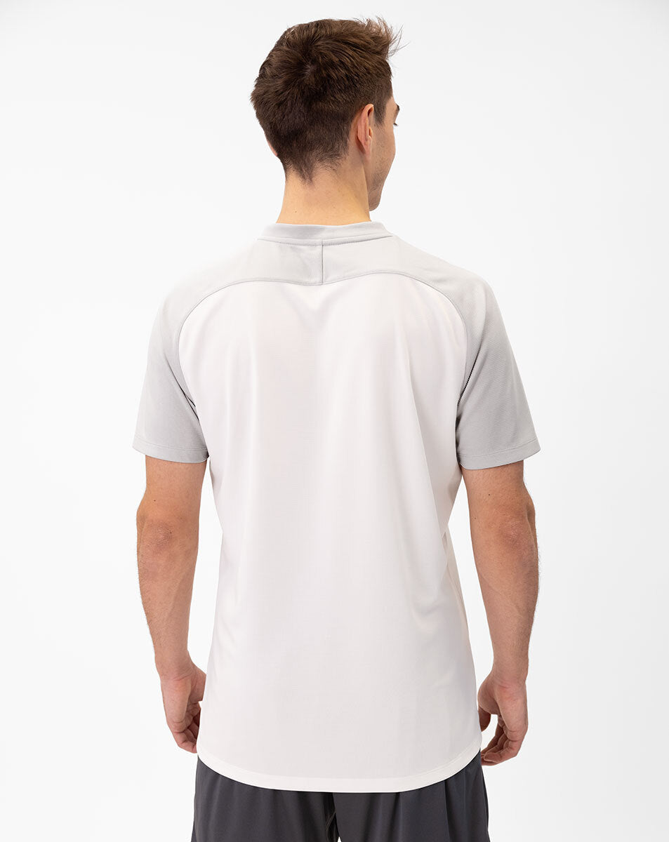 JAKO Polo Iconic 6324 weiß/soft grey/anthra light