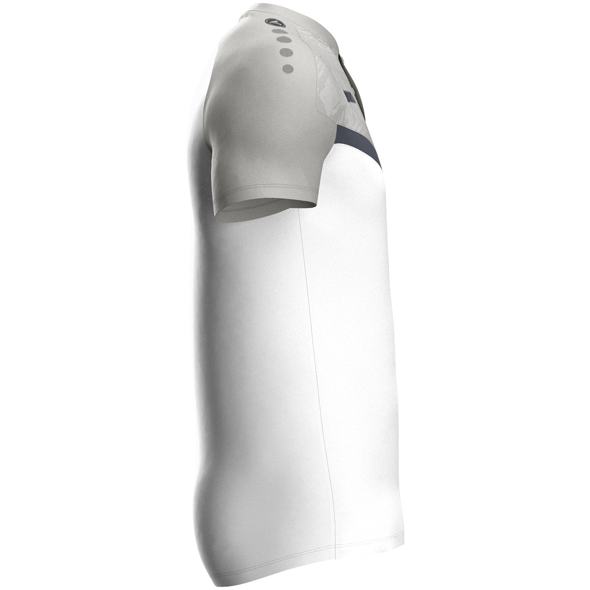 JAKO Polo Iconic 6324 weiß/soft grey/anthra light