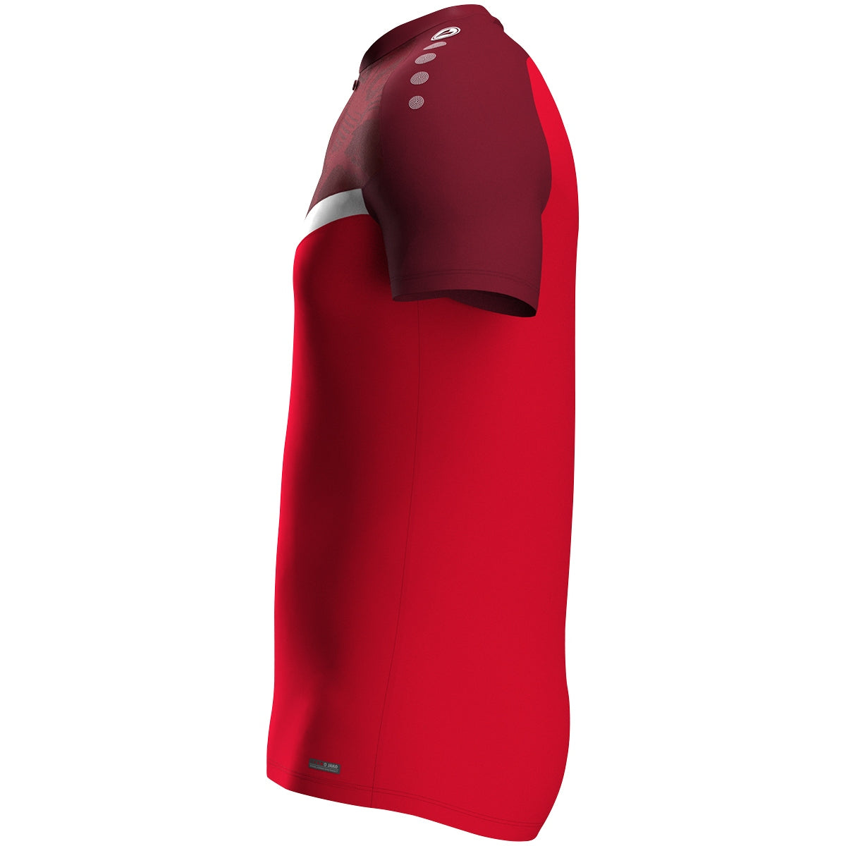 JAKO Polo Iconic 6324 rot/weinrot