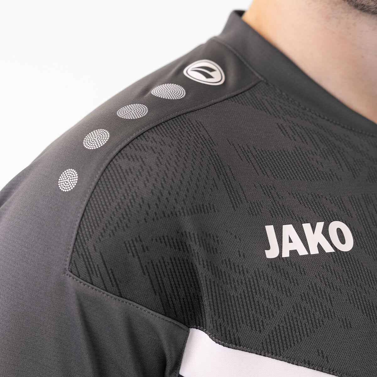 JAKO Polo Iconic 6324 schwarz/anthrazit