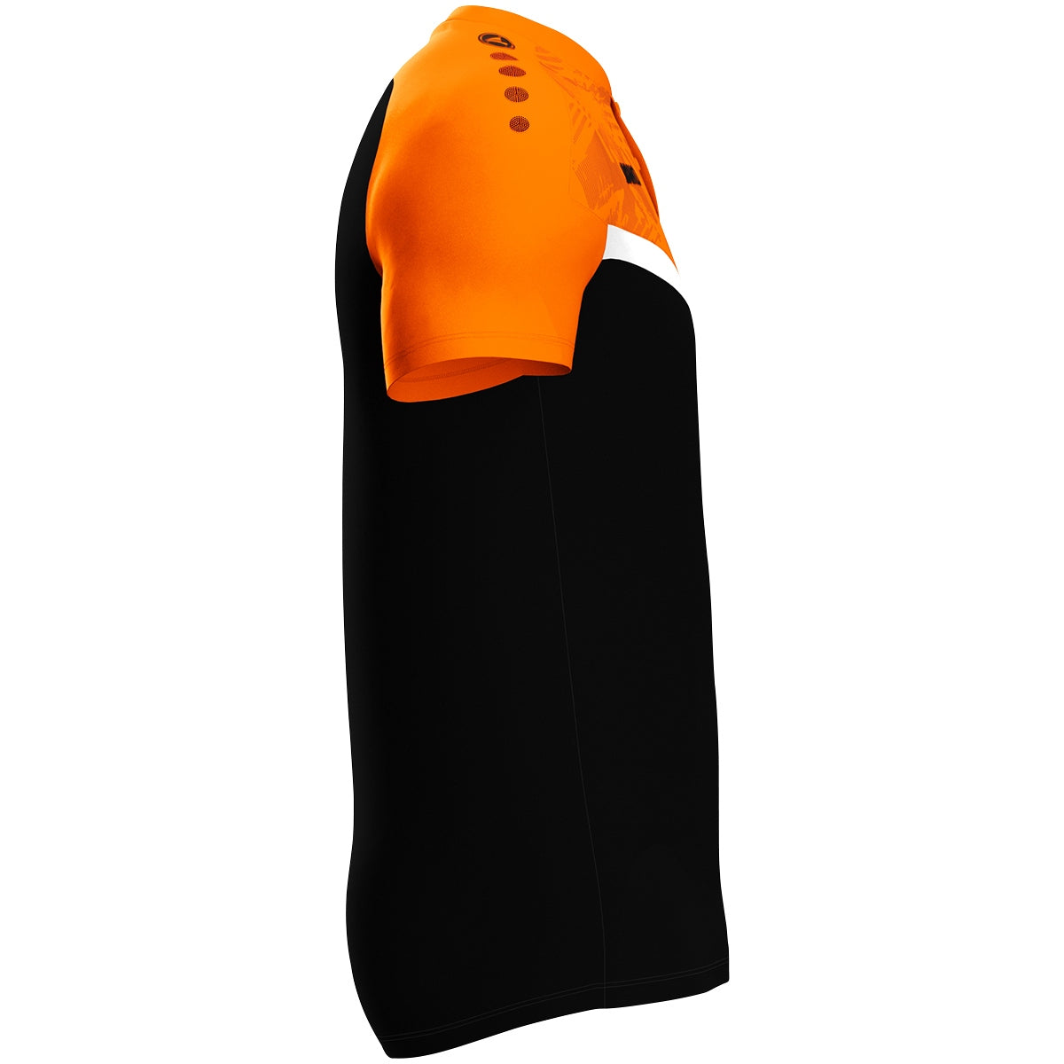 JAKO Polo Iconic 6324 schwarz/neonorange
