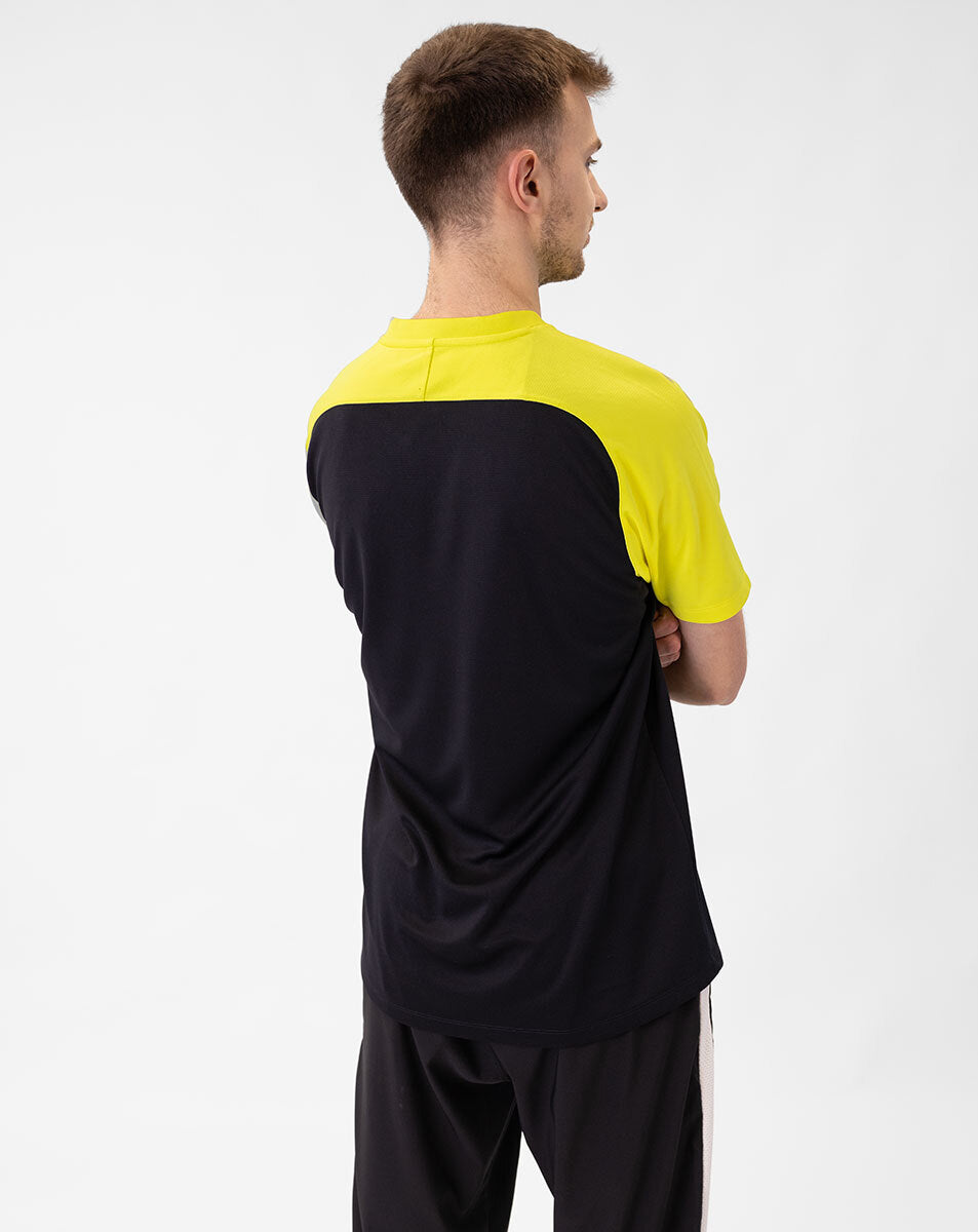 JAKO Polo Iconic 6324 schwarz/soft yellow