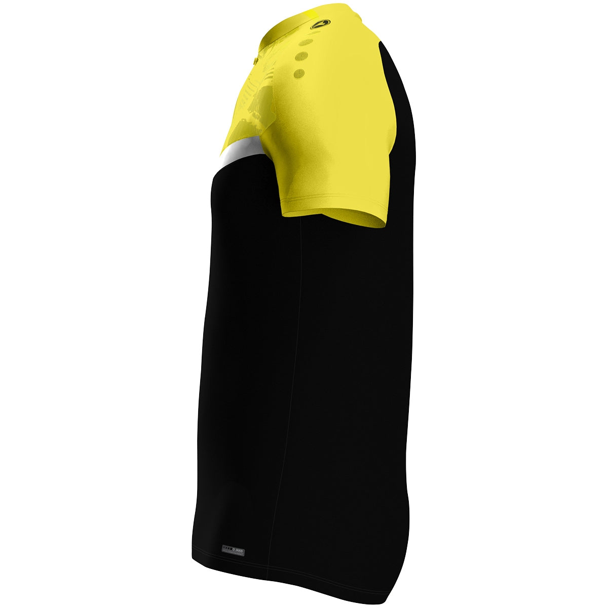 JAKO Polo Iconic 6324 schwarz/soft yellow