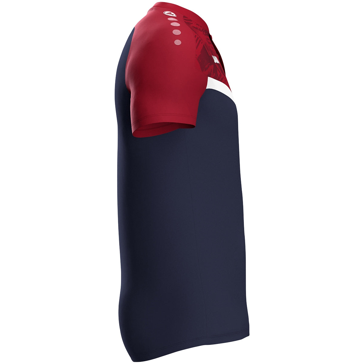 JAKO Polo Iconic 6324 marine/chili rot