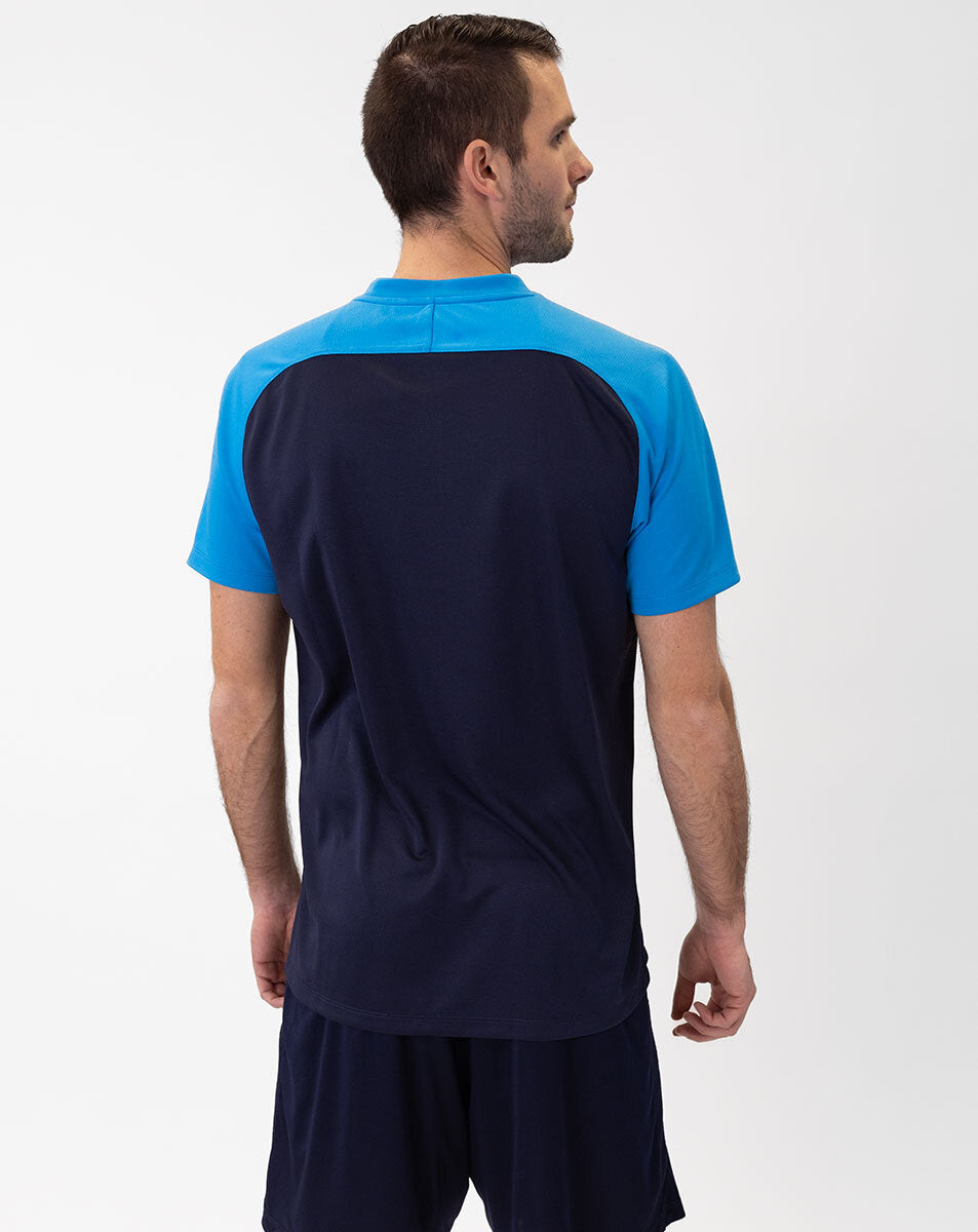 JAKO Polo Iconic 6324 marine/JAKO blau/neongelb