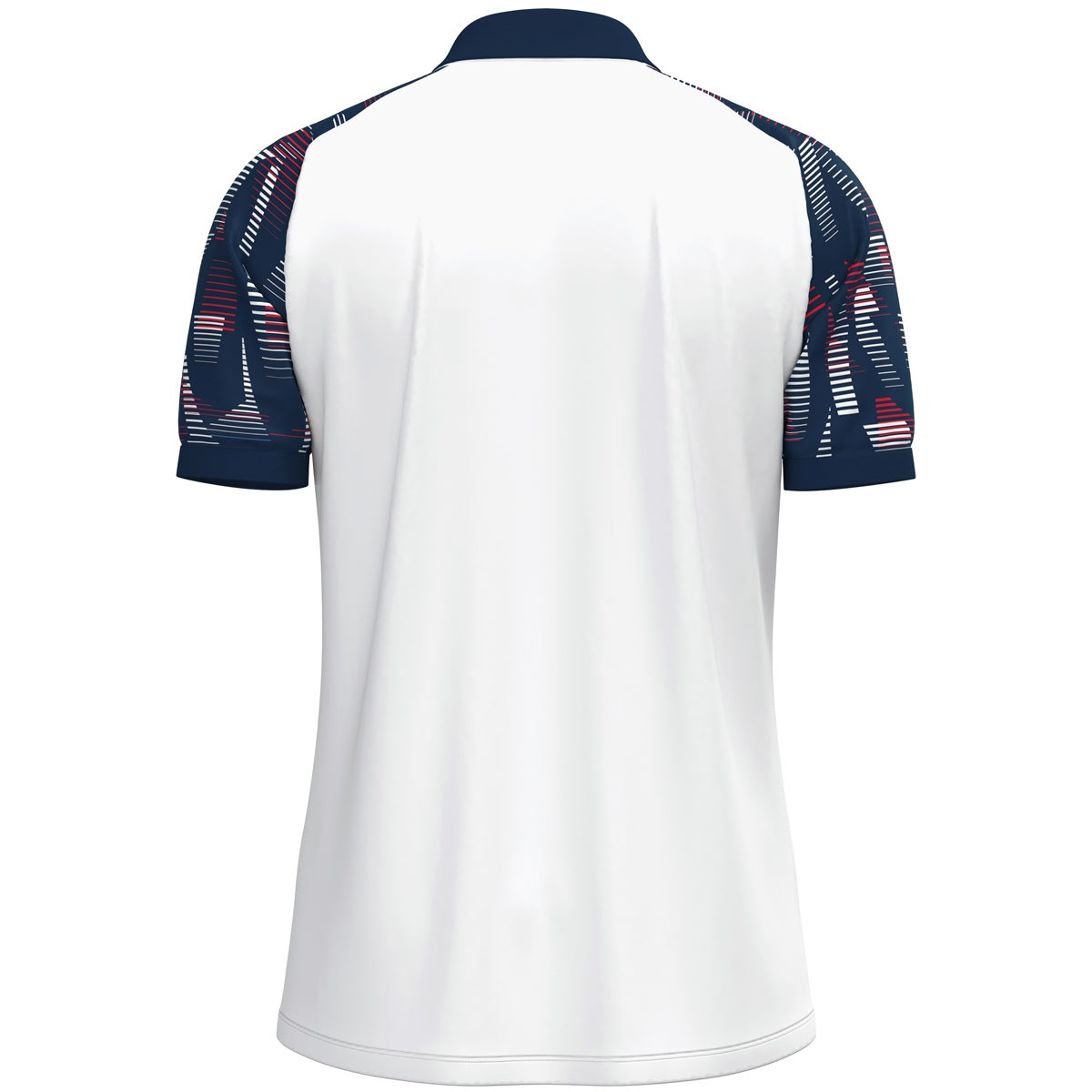 JAKO Polo Sonic weiß/marine/rot