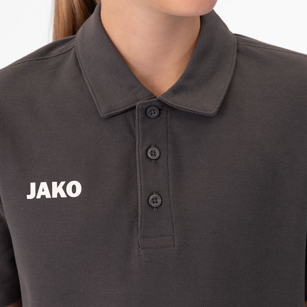 JAKO Polo Base anthrazit