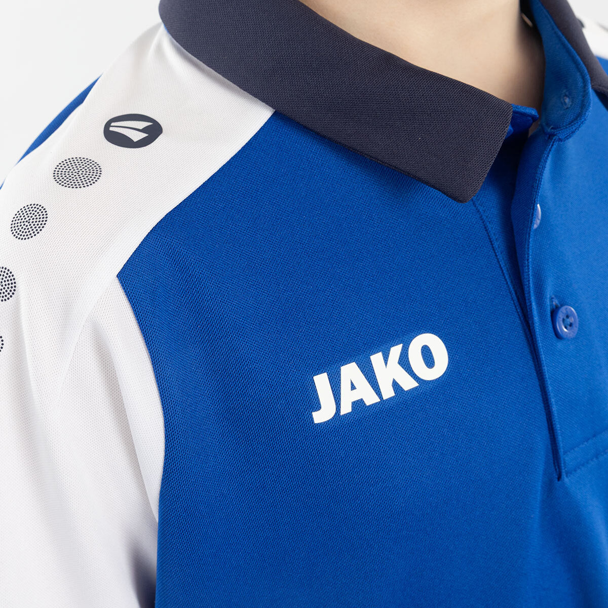 JAKO Polo Dynamic royal/weiß/marine