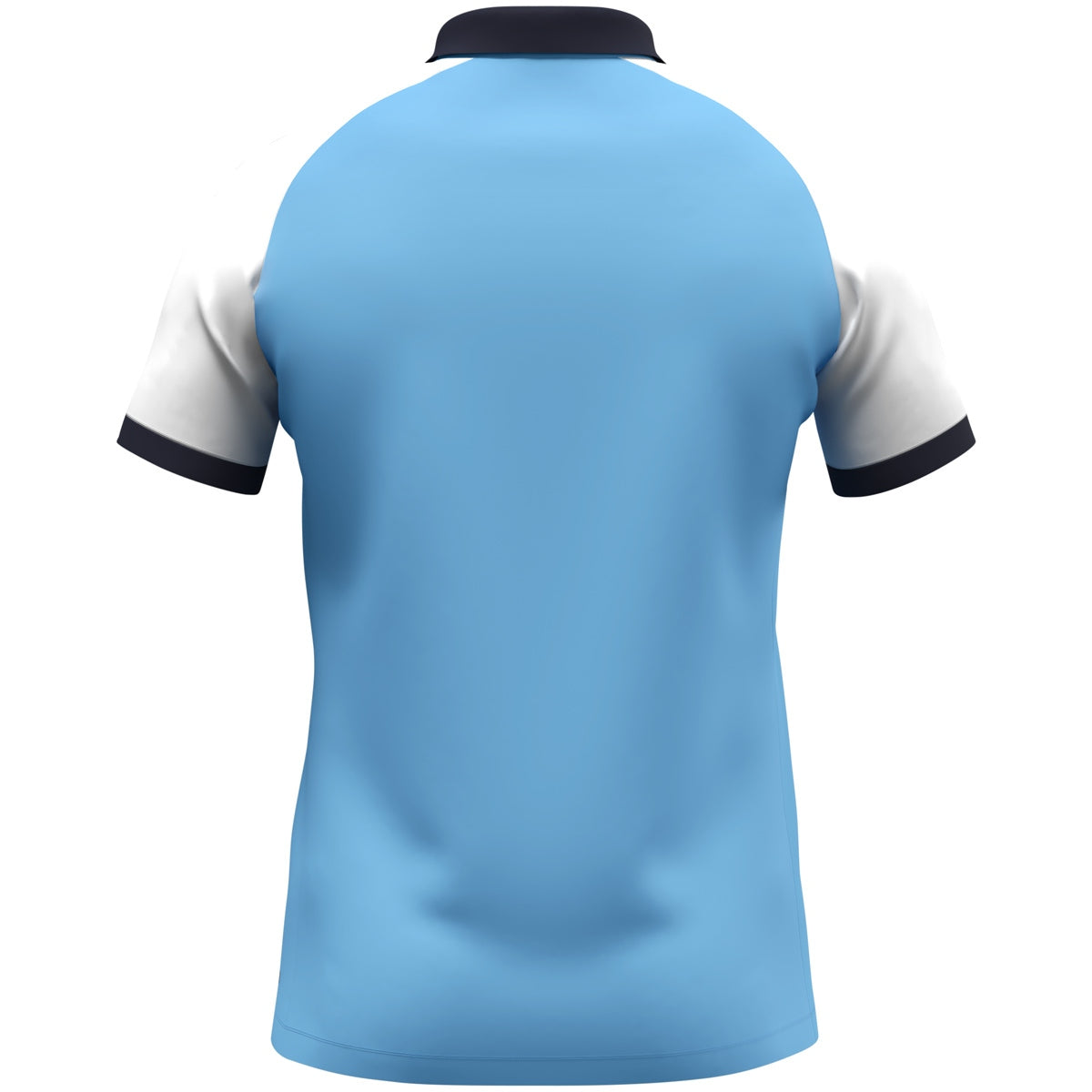 JAKO Polo Dynamic skyblue/weiß/marine
