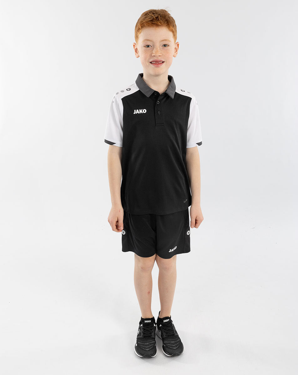 JAKO Polo Dynamic schwarz/weiß/anthrazit