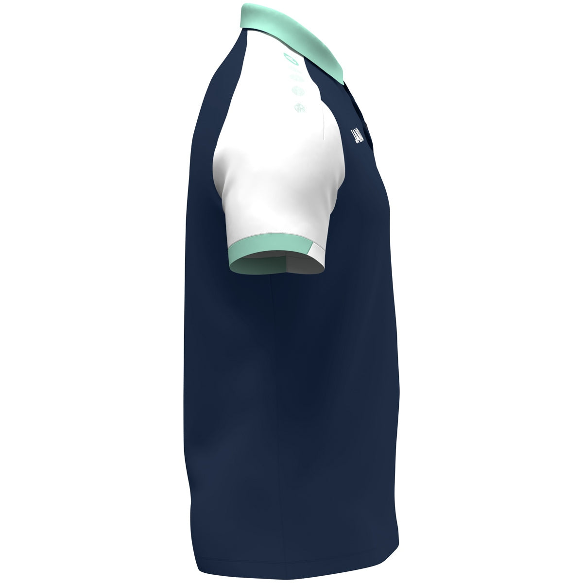 JAKO Polo Dynamic marine/weiß/minze