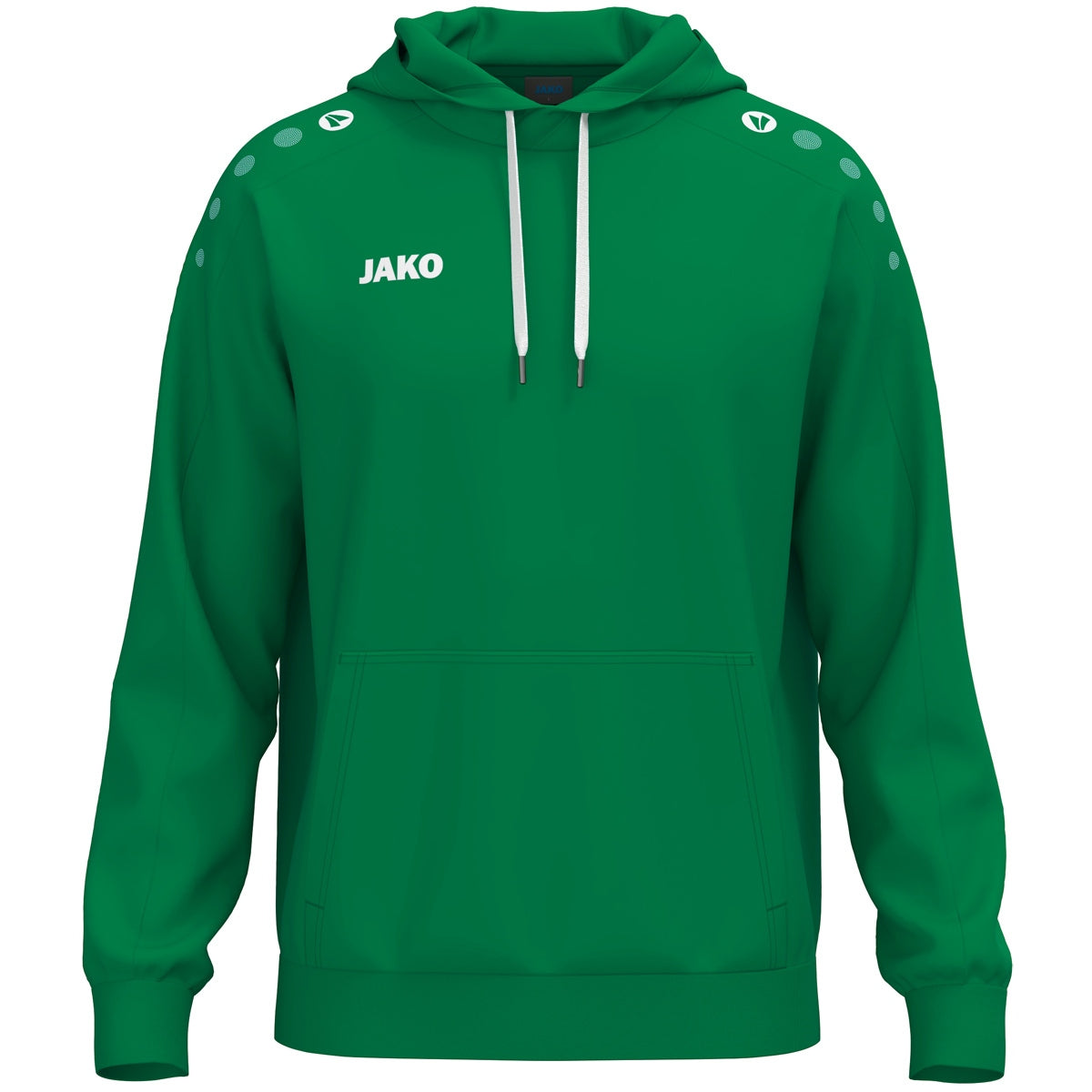 JAKO Kapuzensweat One Cotton sportgrün