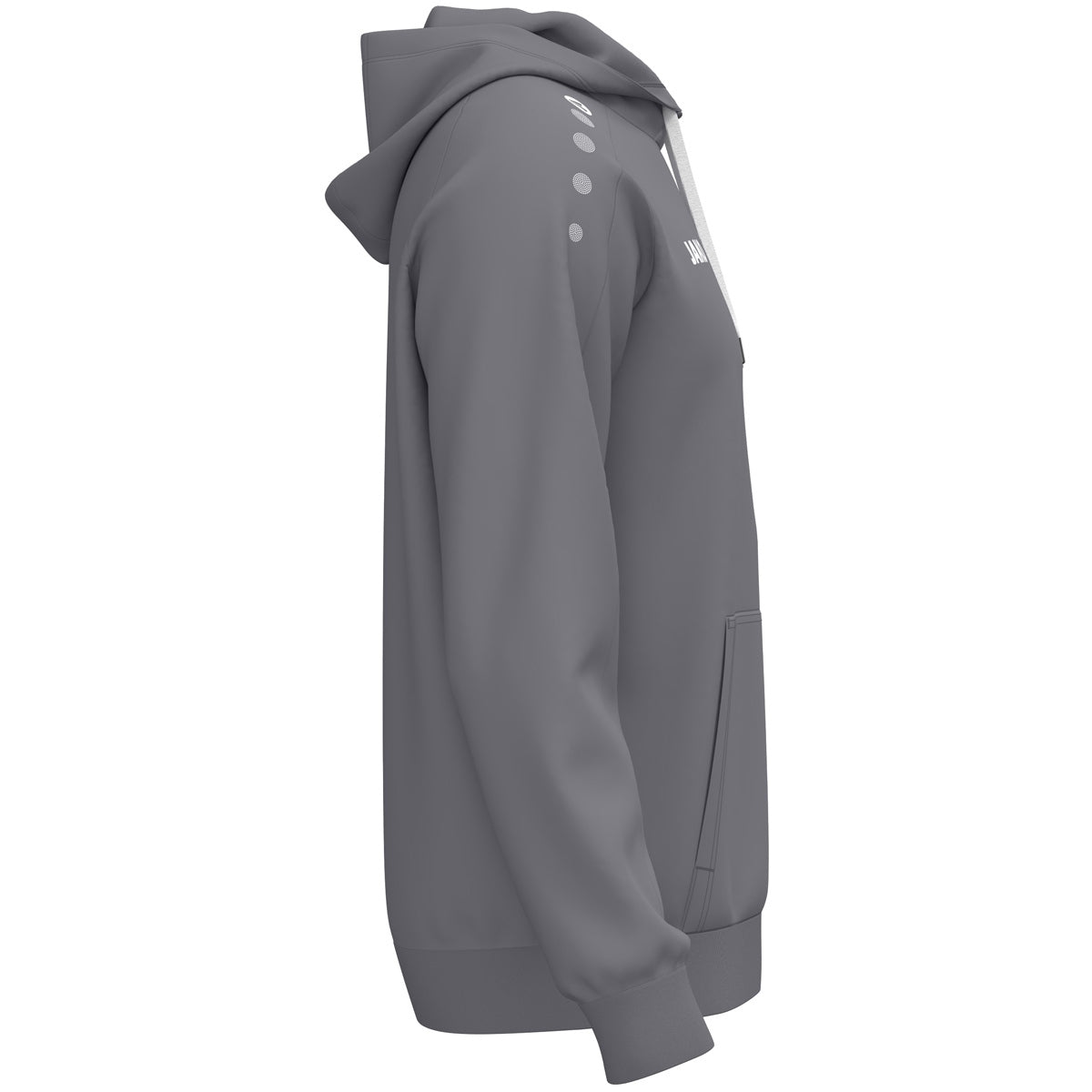 JAKO Kapuzensweat One Cotton grau