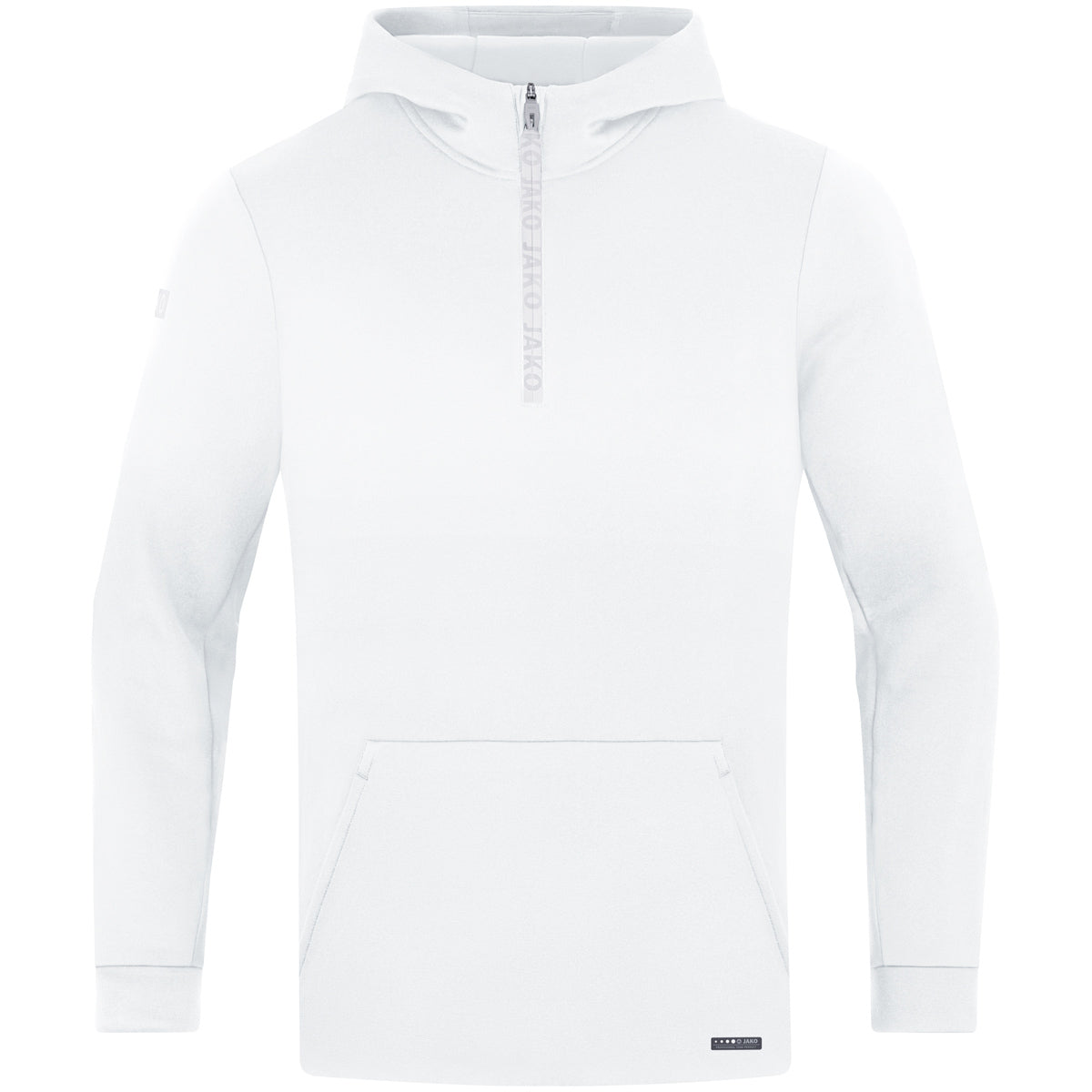 JAKO Zip Hoodie Pro Casual weiß