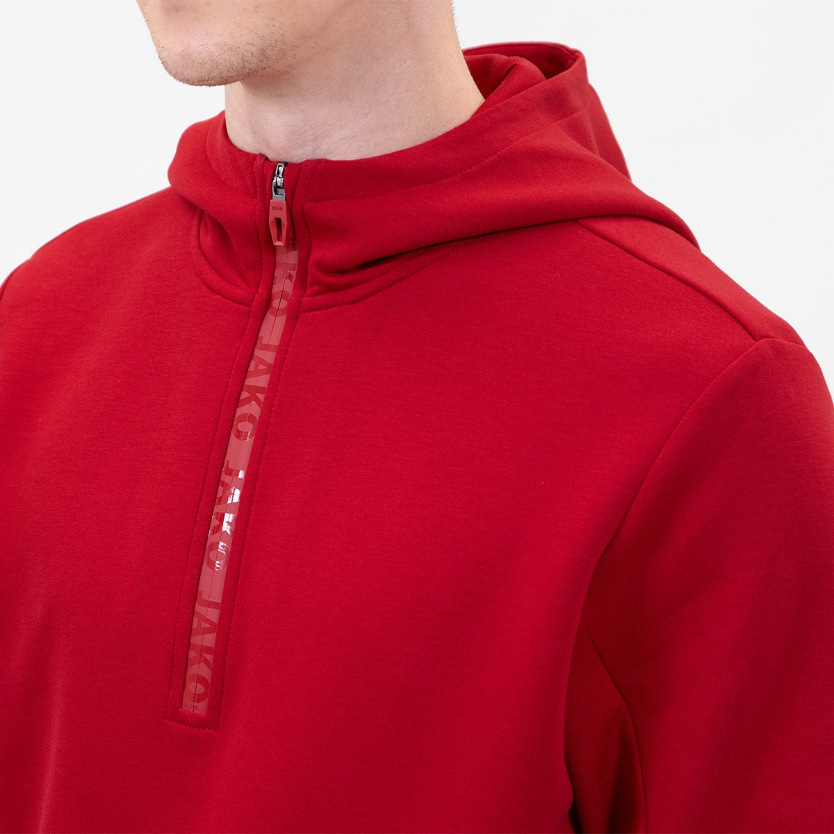 JAKO Zip Hoodie Pro Casual chili rot