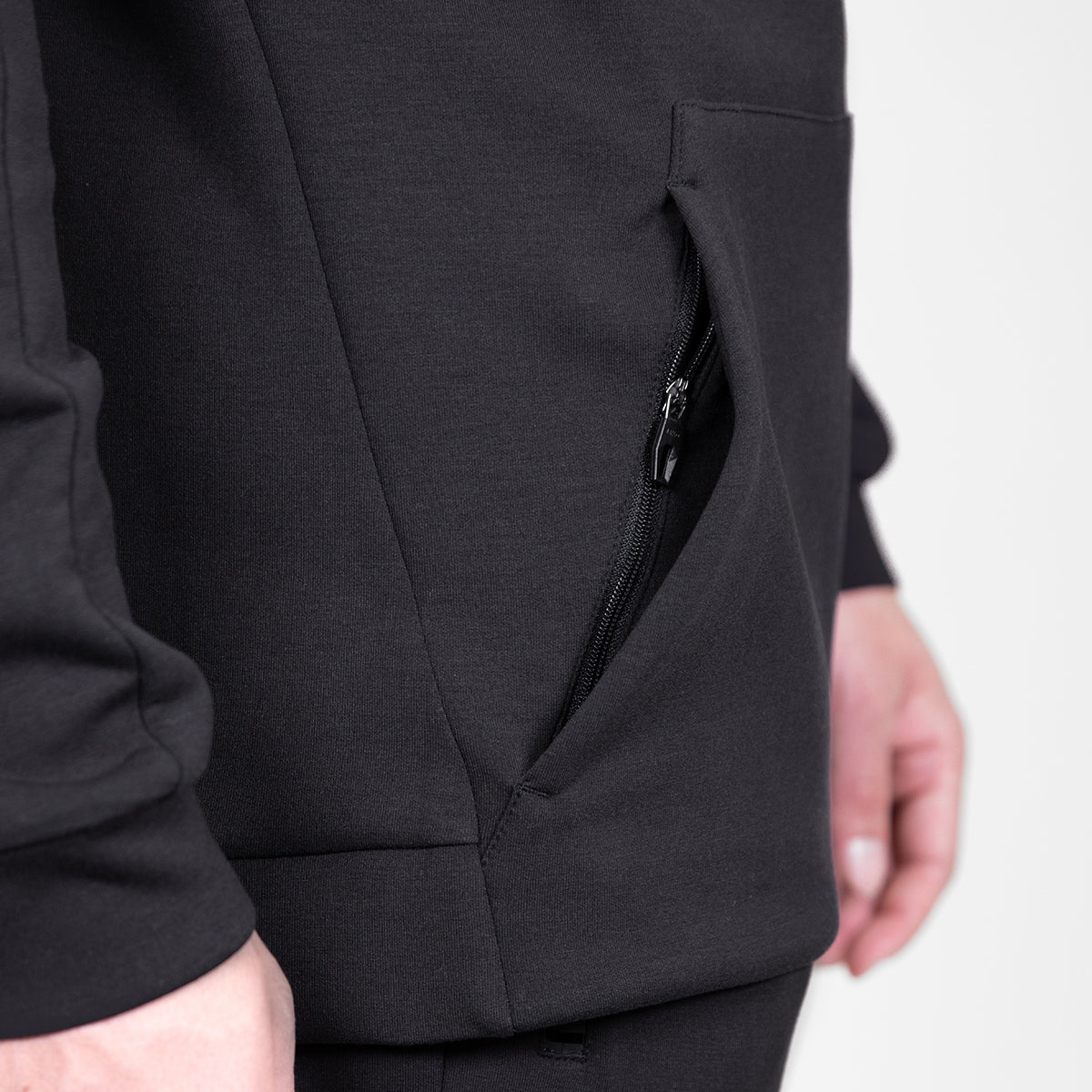 JAKO Zip Hoodie Pro Casual schwarz