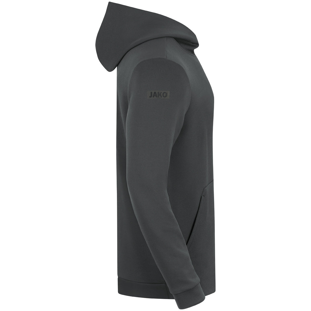 JAKO Zip Hoodie Pro Casual aschgrau