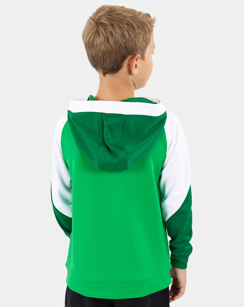JAKO Zip Hoodie Dynamic grün/weiß/dunkelgrün