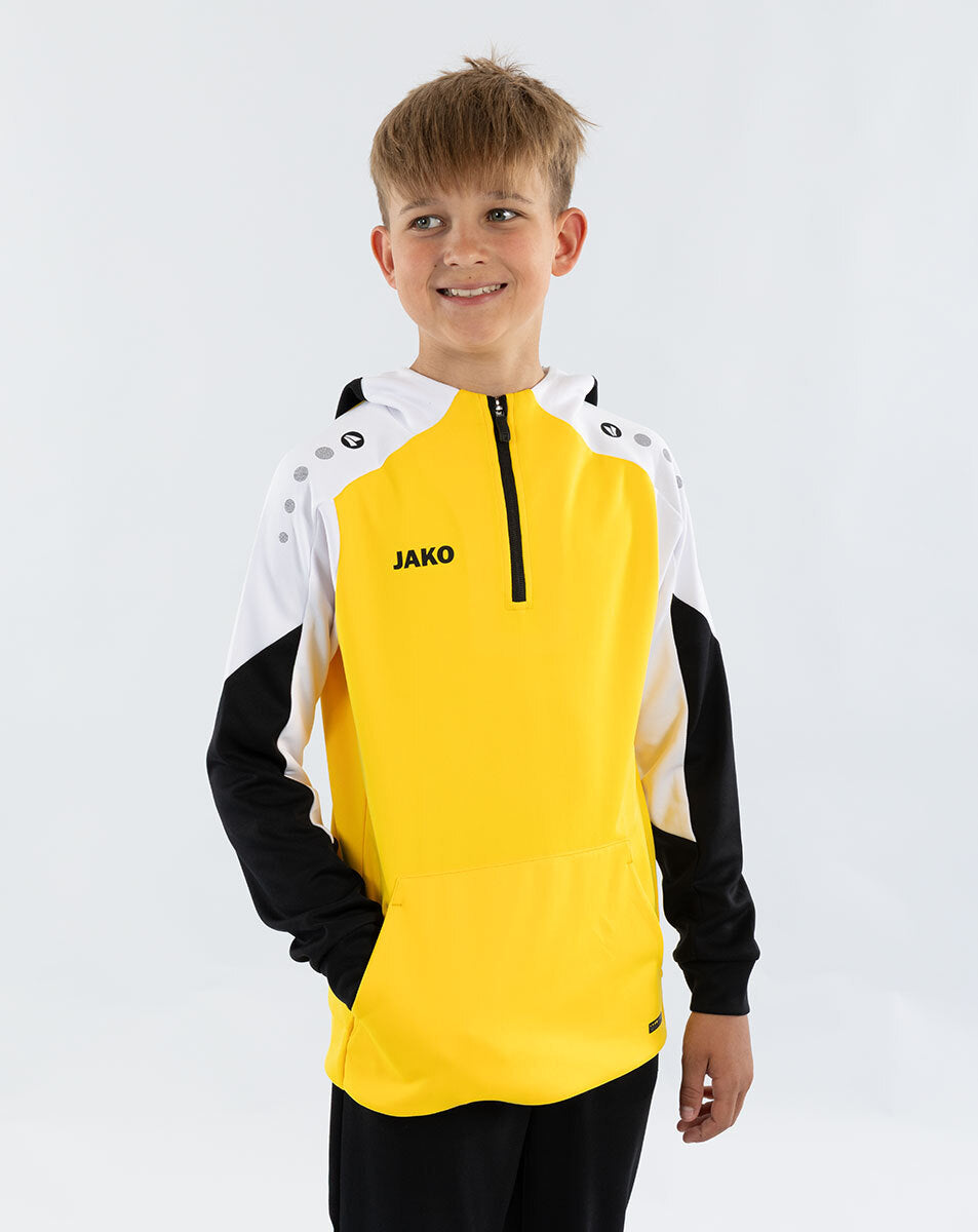 JAKO Zip Hoodie Dynamic gelb/weiß/schwarz