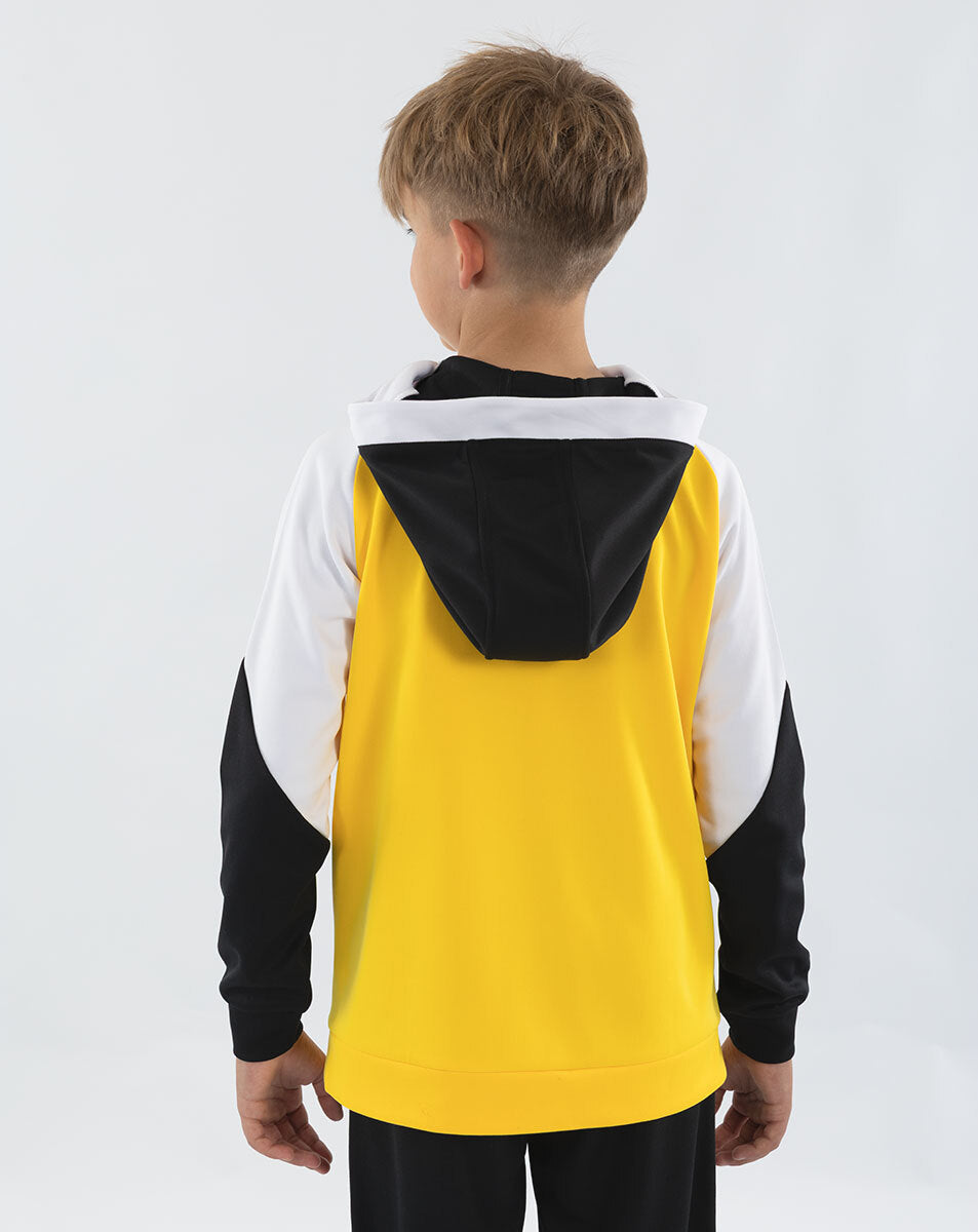 JAKO Zip Hoodie Dynamic gelb/weiß/schwarz