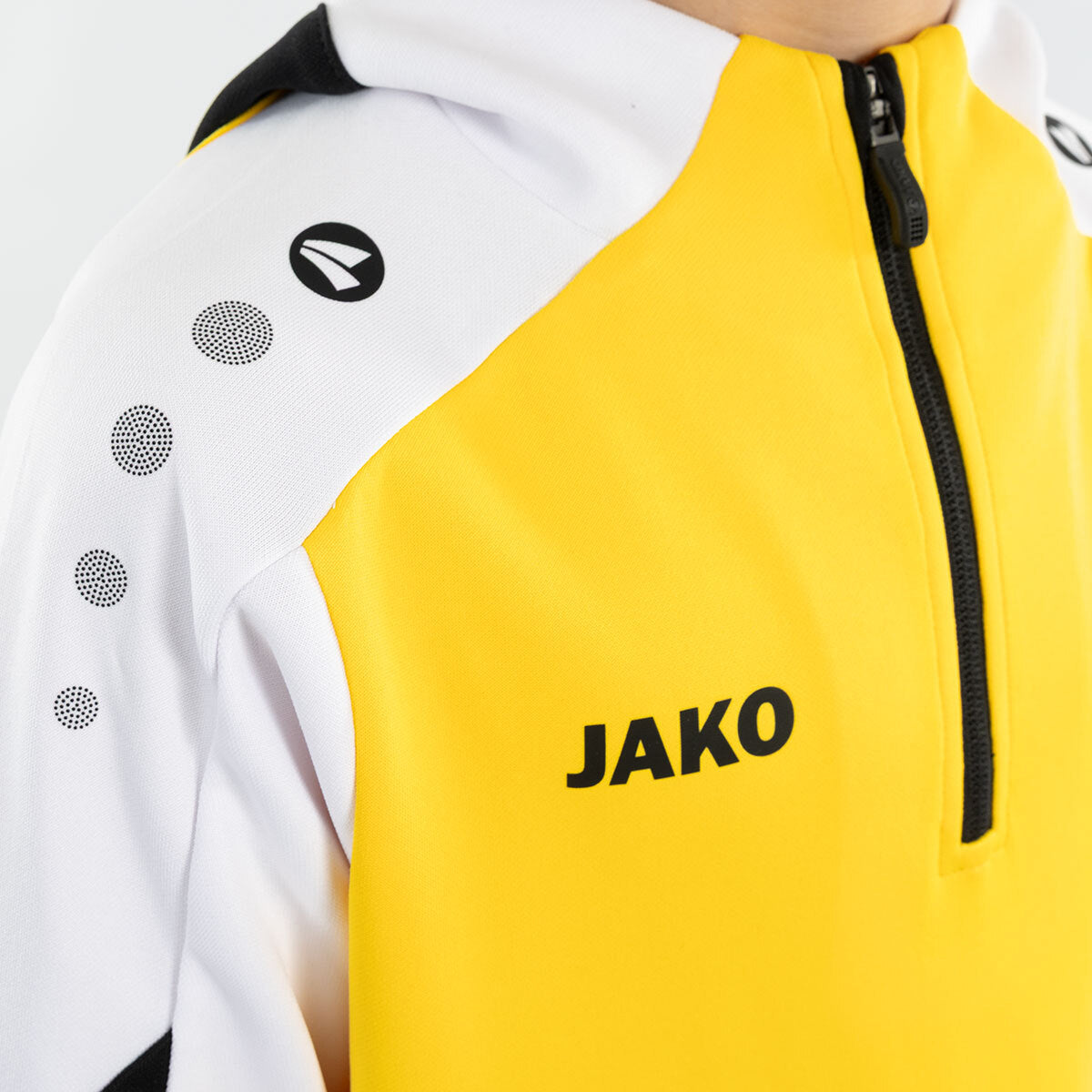 JAKO Zip Hoodie Dynamic gelb/weiß/schwarz