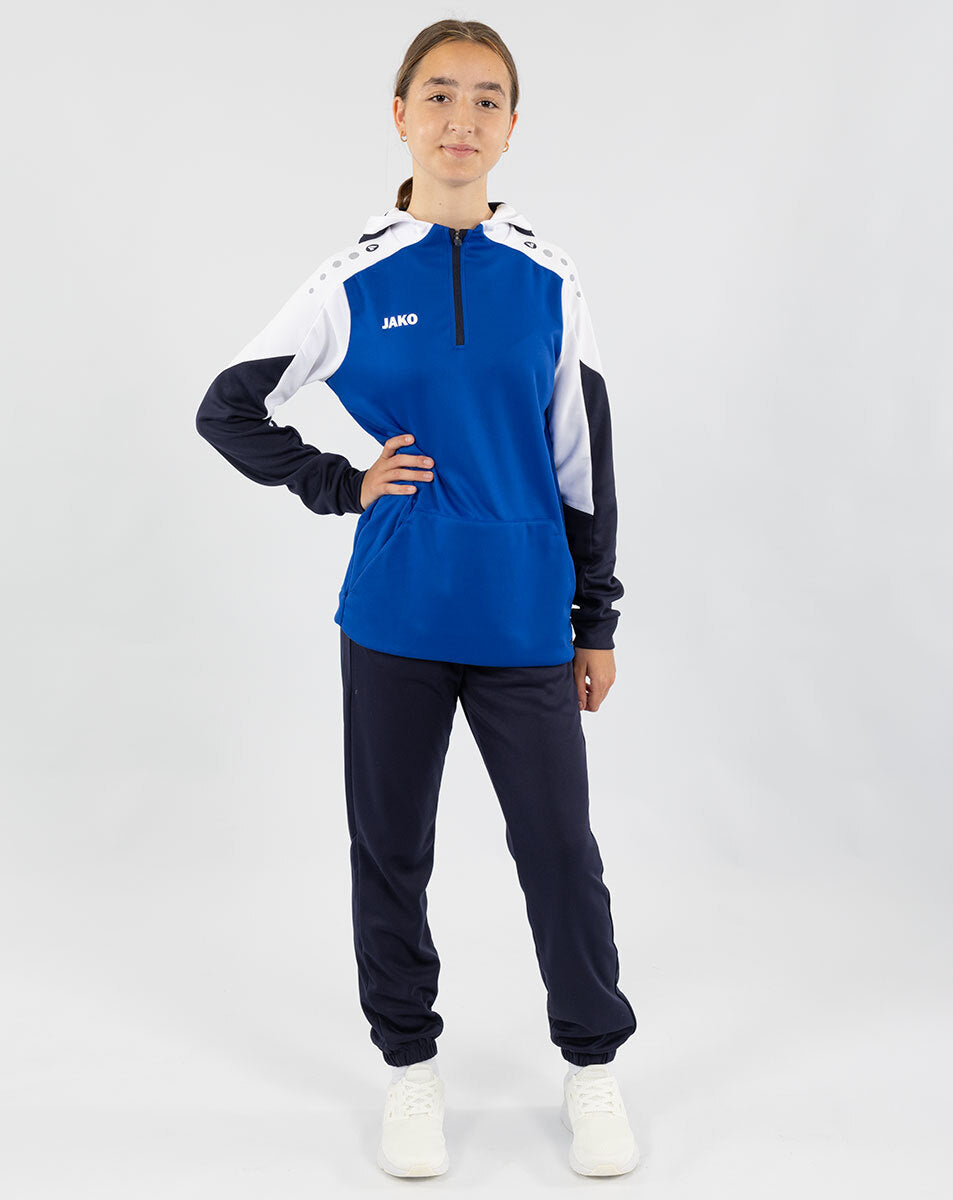 JAKO Zip Hoodie Dynamic royal/weiß/marine
