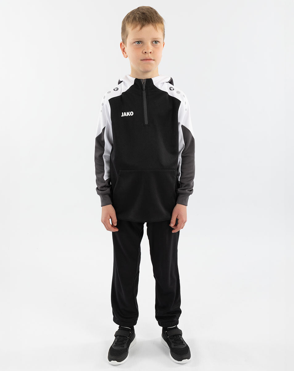JAKO Zip Hoodie Dynamic schwarz/weiß/anthrazit