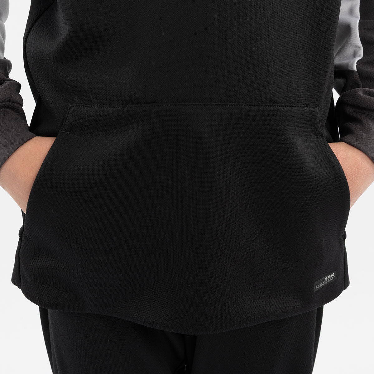JAKO Zip Hoodie Dynamic schwarz/weiß/anthrazit