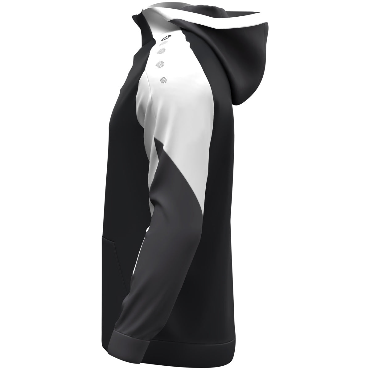 JAKO Zip Hoodie Dynamic schwarz/weiß/anthrazit