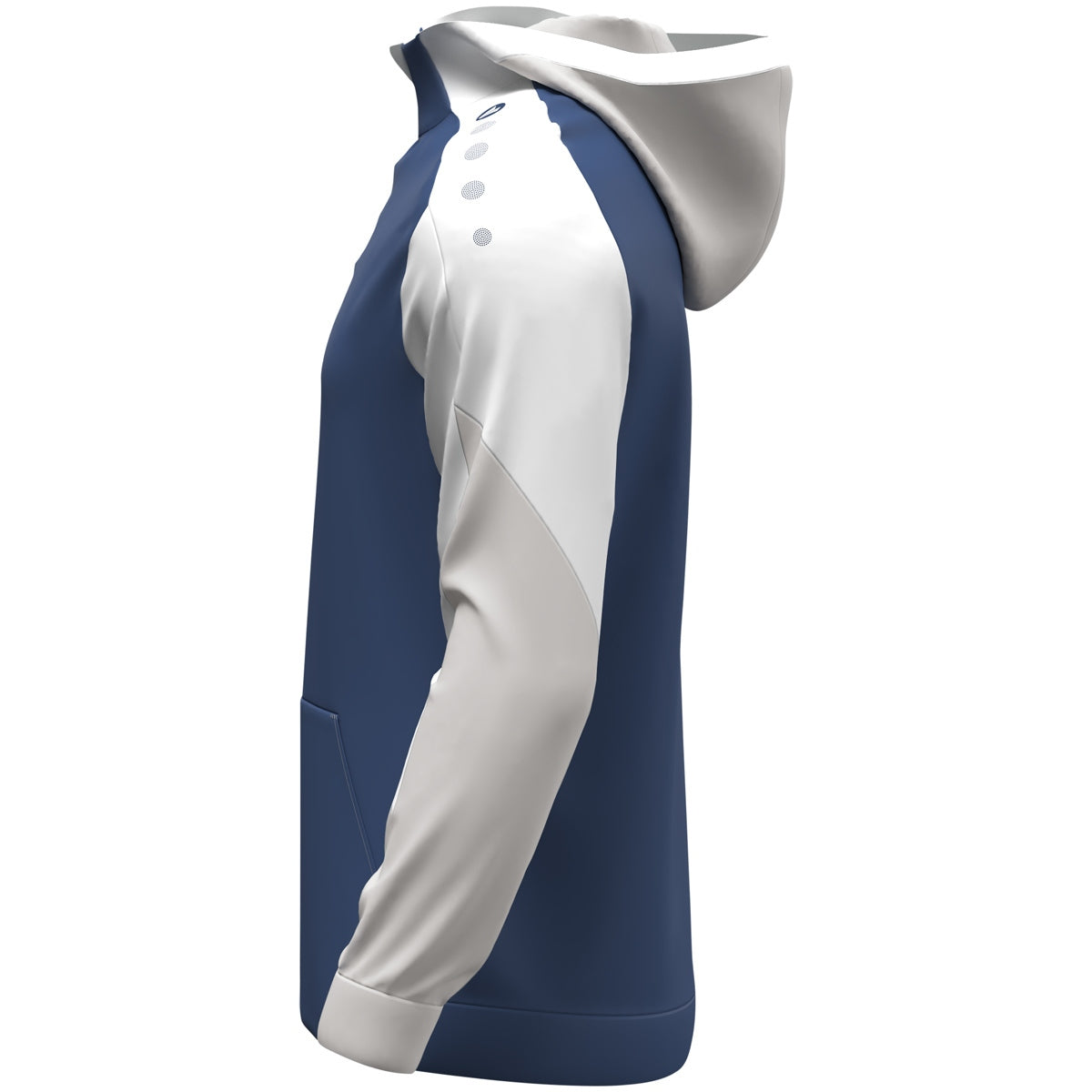 JAKO Zip Hoodie Dynamic nachtblau/weiß/hellgrau