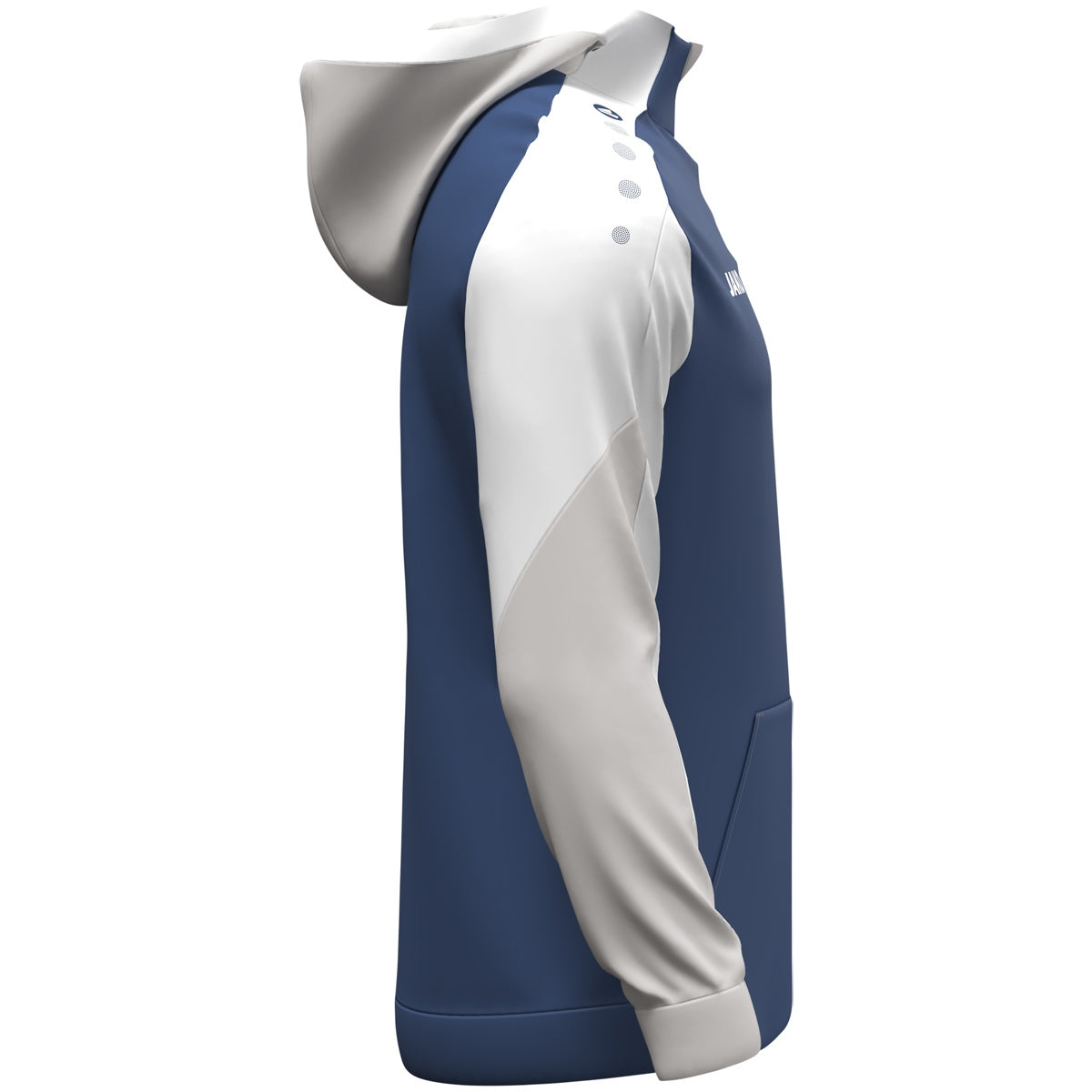 JAKO Zip Hoodie Dynamic nachtblau/weiß/hellgrau