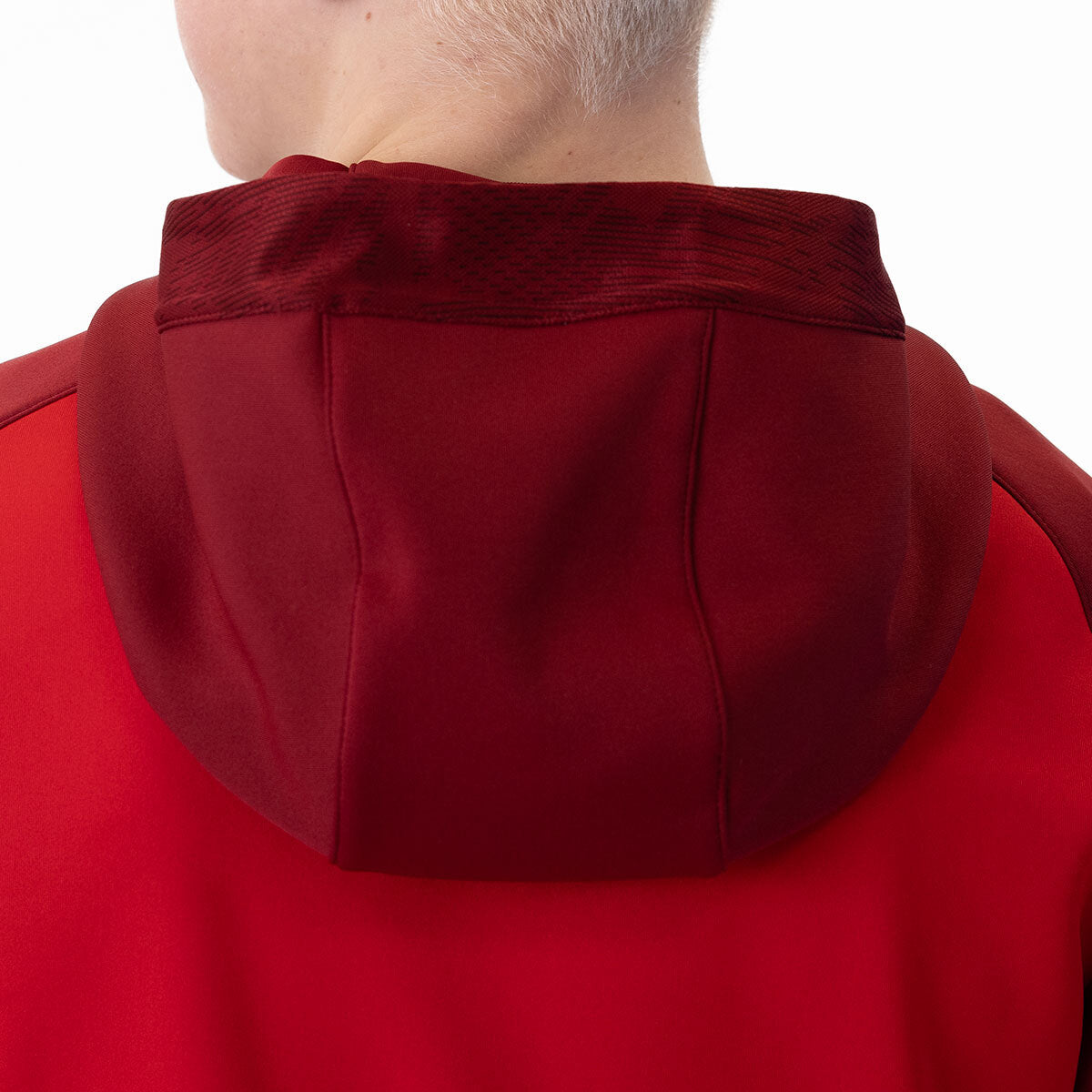 JAKO Kapuzenjacke Iconic 6824 rot/weinrot