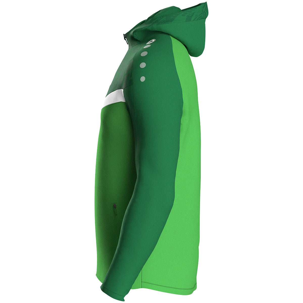JAKO Kapuzenjacke Iconic 6824 soft green/sportgrün