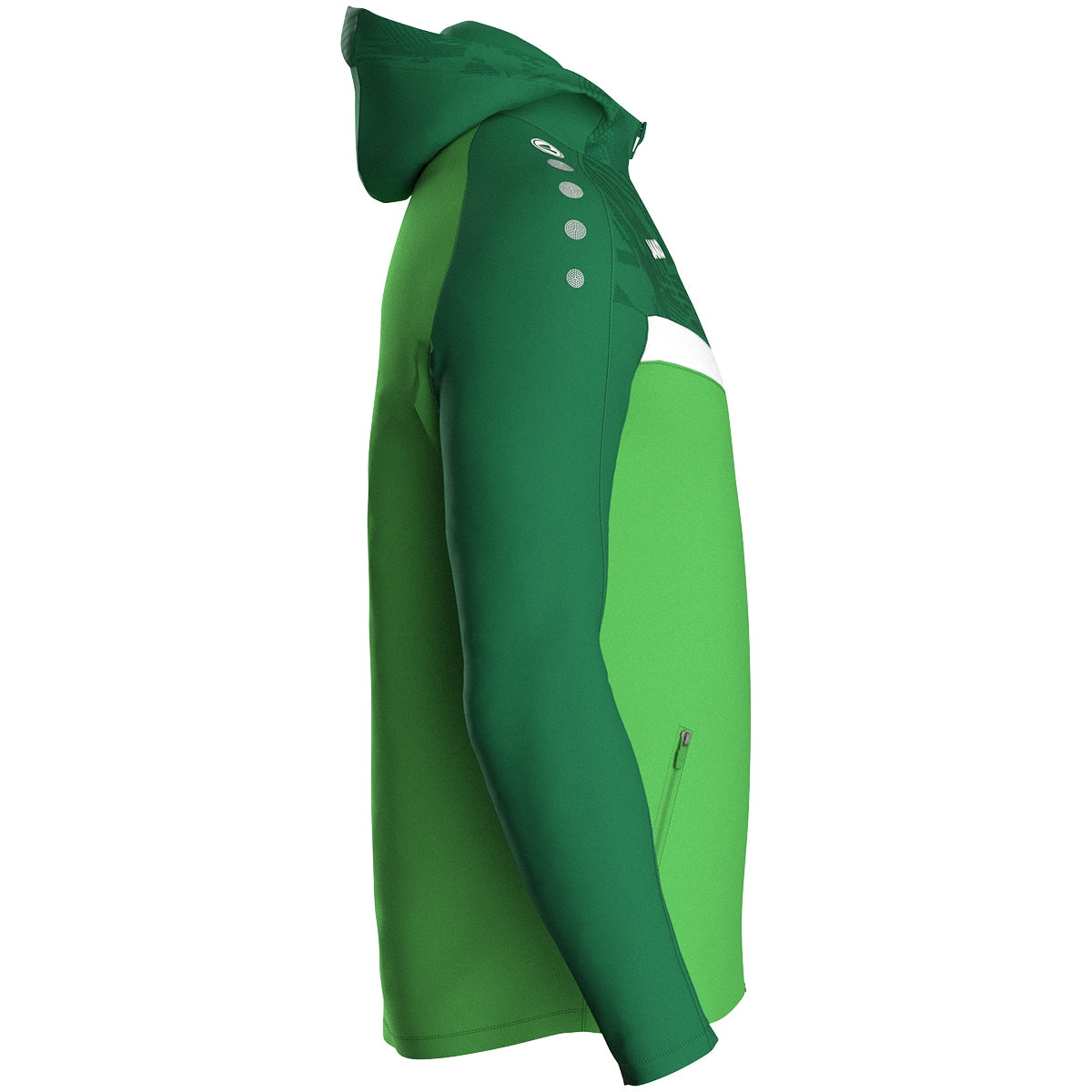 JAKO Kapuzenjacke Iconic 6824 soft green/sportgrün