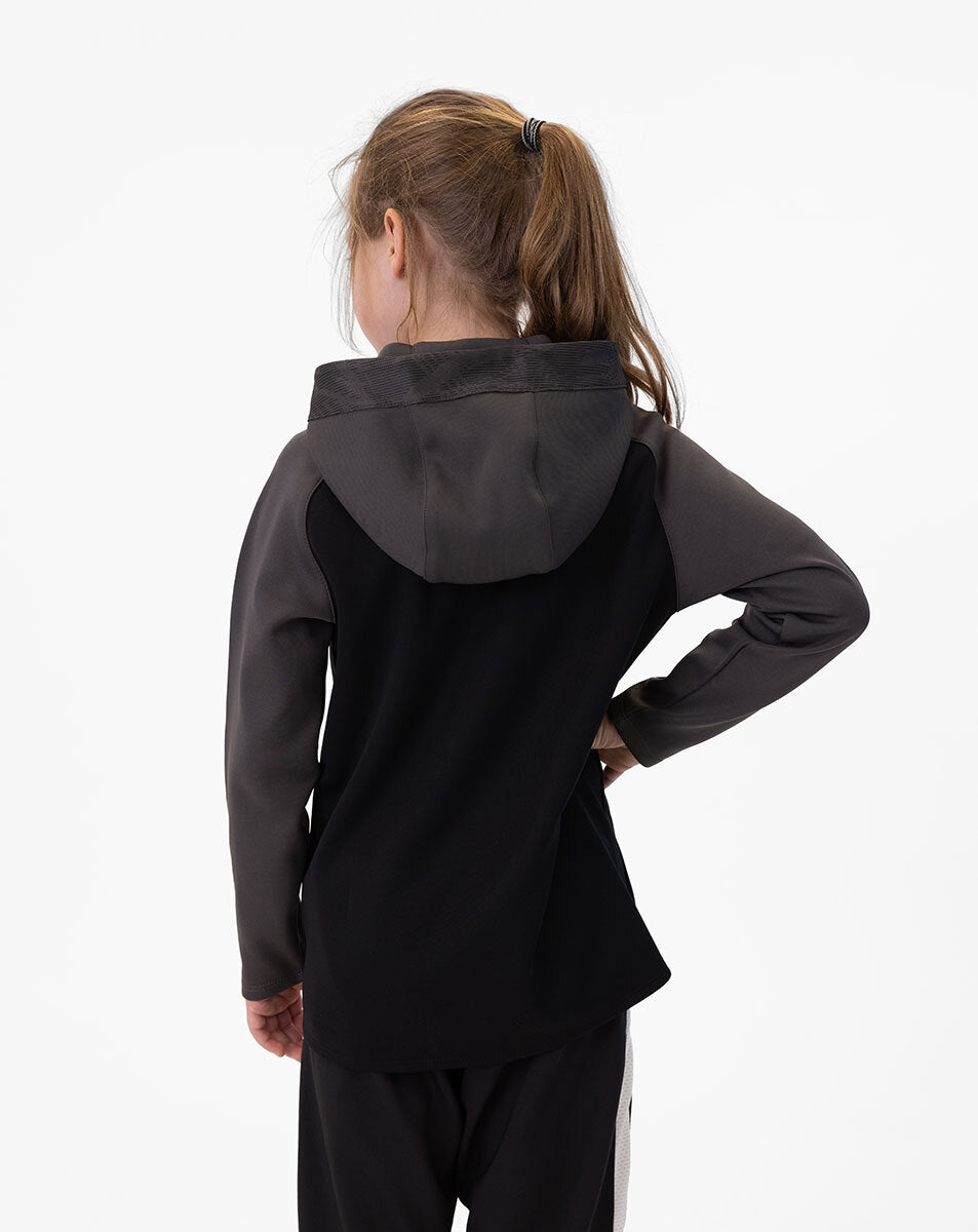 JAKO Kapuzenjacke Iconic 6824 schwarz/anthrazit