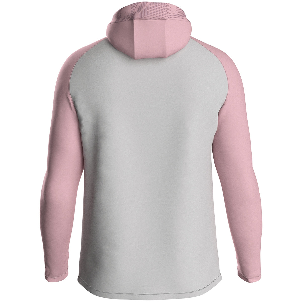 JAKO Kapuzenjacke Iconic 6824 soft grey/dusky pink/anthra light