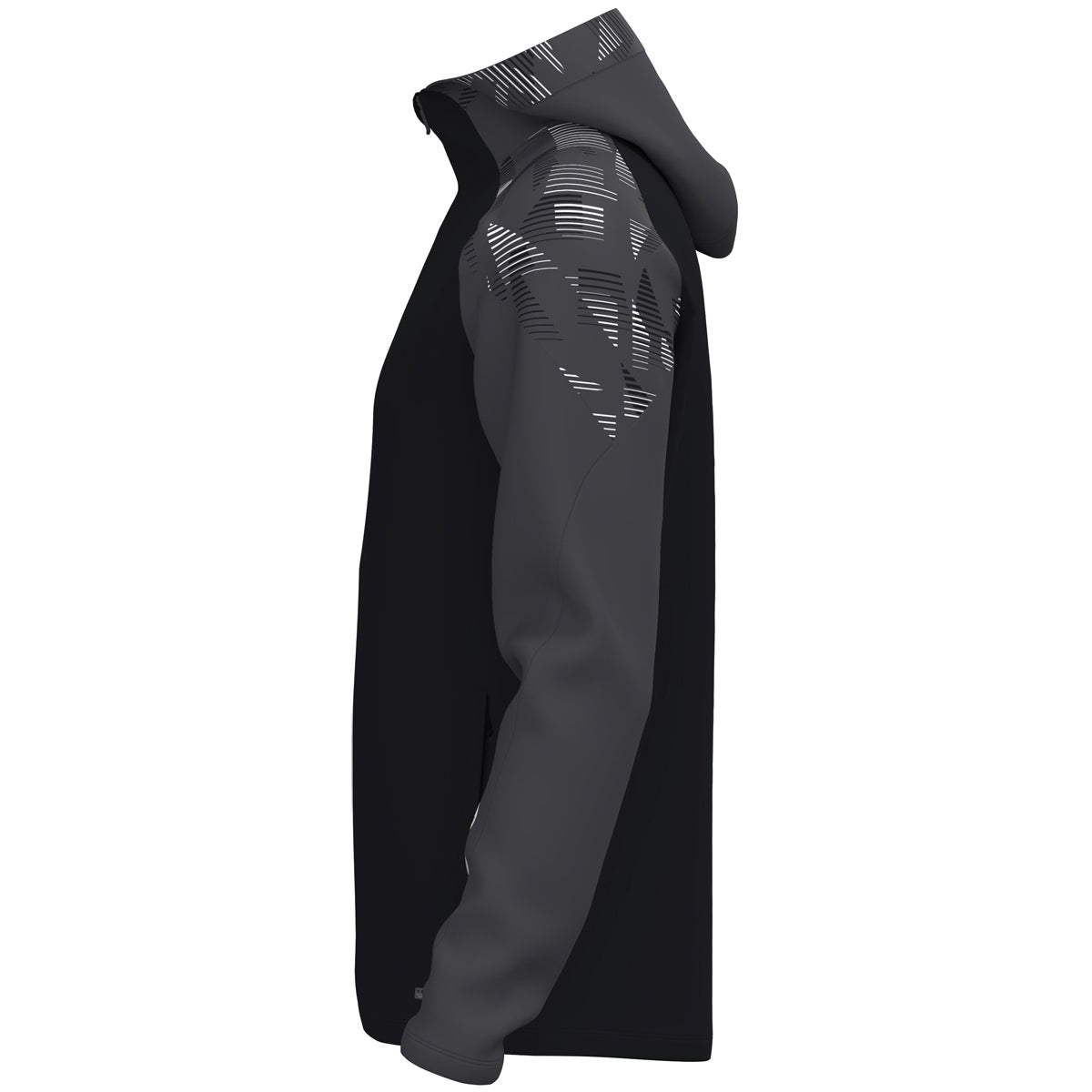 JAKO Kapuzenjacke Sonic schwarz/anthrazit