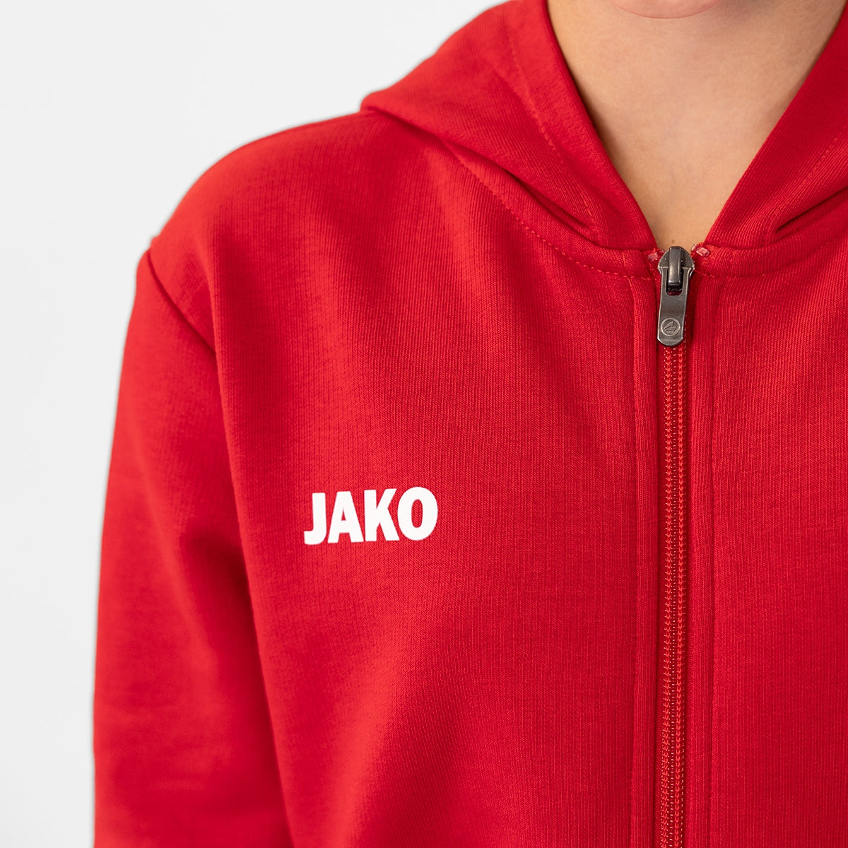 JAKO Kapuzenjacke Base rot