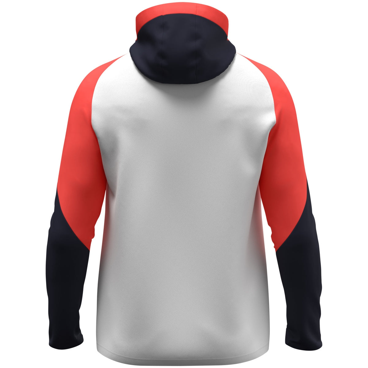 JAKO Kapuzenjacke Dynamic weiß/coral/marine