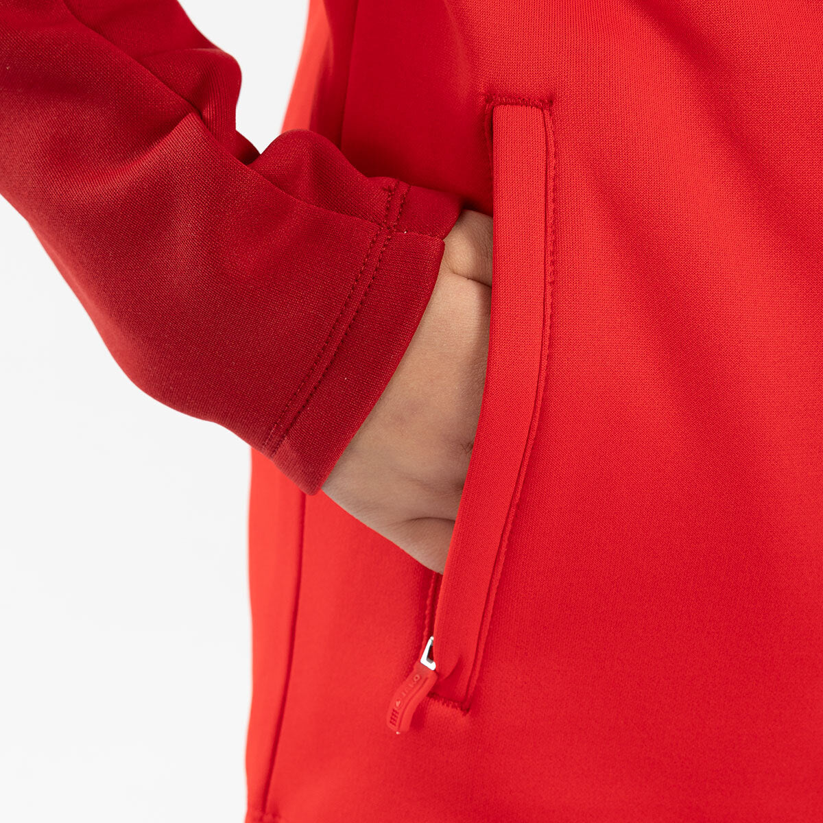 JAKO Kapuzenjacke Dynamic rot/weiß/dunkelrot