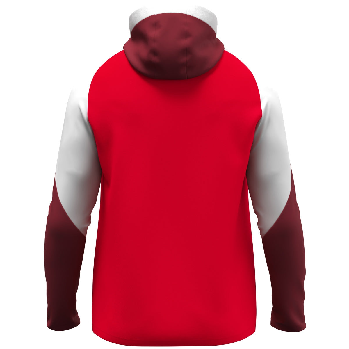 JAKO Kapuzenjacke Dynamic rot/weiß/dunkelrot