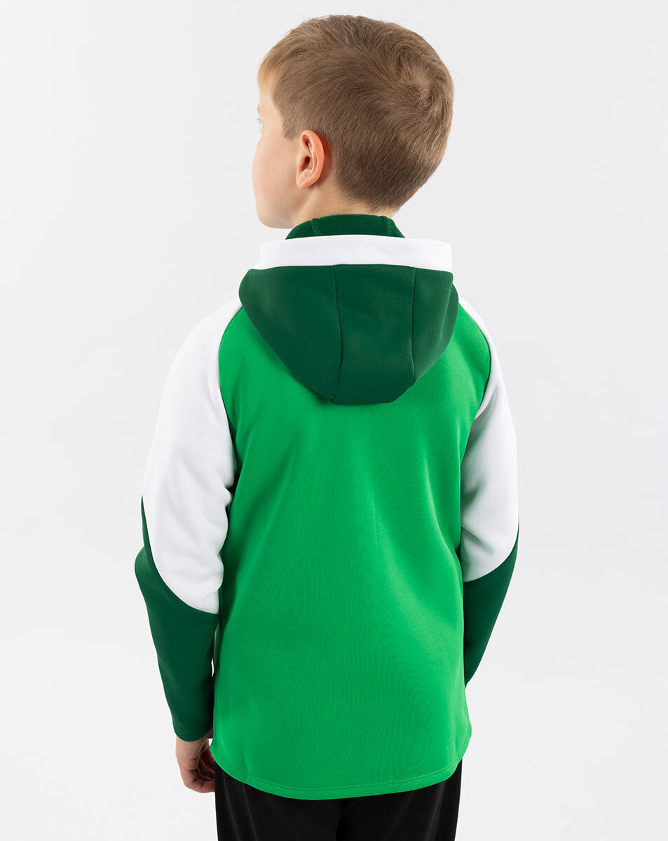 JAKO Kapuzenjacke Dynamic grün/weiß/dunkelgrün