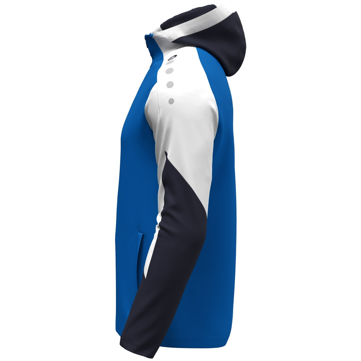 JAKO Kapuzenjacke Dynamic royal/weiß/marine